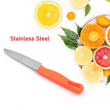 Stainless Steel Knife For Kitchen Use, Knife Set, Knife & Non - Slip Handle With Blade Cover Knife, Fruit, Vegetable,Knife Set (1 Pc) - justgrabit.in | Just Grab It