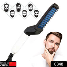 Men's Beard and Hair Curling Straightener (Modelling Comb), Hair accessories - justgrabit.in | Just Grab It