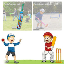 Combo of Light Weight Plastic Bat, Ball & Hockey for Kids - Justgrabit Inc.