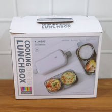 Electric Heated Lunch Box with Stainless Steel Inner Containers (1 Set) - justgrabit.in | Just Grab It