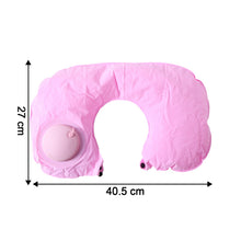 Inflatable Travel Neck Pillow (1 Pc) - justgrabit.in | Just Grab It