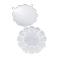 Round Compartment Plastic Storage Box (1 Pc) - Justgrabit Inc.