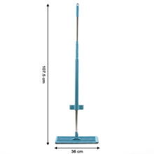 Flat Floor Cleaning Mop with Long Handle (1 Pc) - justgrabit.in | Just Grab It
