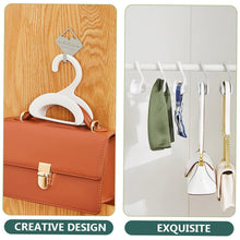 Compact Dual - Slot Multi - Purpose Plastic Hook Hanger (1 Pc) - justgrabit.in | Just Grab It