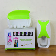 Toothpaste Dispenser & Tooth Brush with Toothbrush - justgrabit.in | Just Grab It