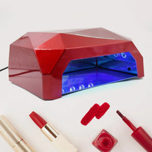 36W LED Nail Dryer, Curing Nail Polish UV Gel Diamond Shaped Nail Dryers (1 Pc) - justgrabit.in | Just Grab It