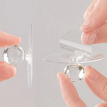 Clear Diamond Crystal Cabinet Knob & Pull Handle (1 Pc) - Justgrabit Inc.