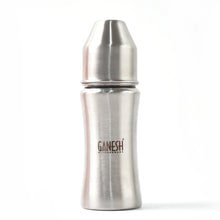 Ganesh Stainless Steel Baby Feeding Bottle, Milk Bottle for New Born / Infants / Toddler Up to 3 Years, BFA Free (250 ML Approx) - Justgrabit Inc.