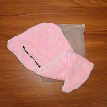 Ultra Soft Microfiber Hair Drying Towel Wrap with Button Lock (1 Pc) - justgrabit.in | Just Grab It