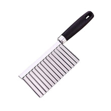 Stainless Steel Crinkle Cutter Knife for Salad and Vegetables - justgrabit.in | Just Grab It