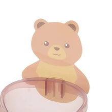 Multipurpose Teddy Bear Wall Toothbrush Holder – Waterproof & Self - Adhesive - Justgrabit Inc.