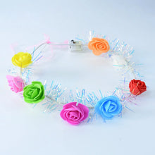 LED Flower Crown Headband – Multicolor Light - Up (1 Pc), Hair accessories - Justgrabit Inc.