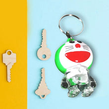 Doremon lightning keychain, 2 colored lightning keychain (1 pc) - Justgrabit Inc.