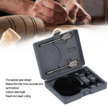 Drill Hole Cutter, Carbon Steel High Accuracy Incisive Hole Saw for Cutting PCV for Cutting Plastic for Cutting Wood Hole Saw Kit (18 Pcs Set) - Justgrabit Inc.