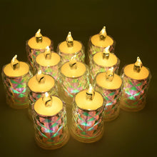 Festive Lighting for Any Occasion: 12 Pack LED Tealight Candles, Diwali - justgrabit.in | Just Grab It