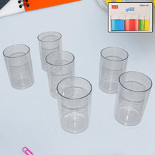 Apex Everyday Plastic Glass Set – 6 Pieces Lightweight & Unbreakable - Justgrabit Inc.