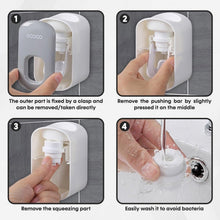 ABS Automatic Toothpaste Dispenser Space Saving for Home Bath Accessory (1 Pc) - justgrabit.in | Just Grab It