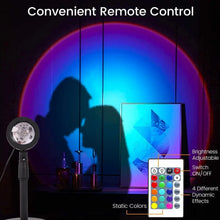 Multi Colors Sunset Lamp, Sunset Projection Lamp LED Night Lights - Justgrabit Inc.
