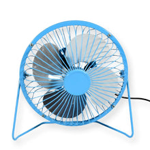 USB Table Desk Personal Metal Electronic Fan, Compatible with Computers, Laptops, Student Dormitory, Suitable For Office, School Use (1 Pc) - Justgrabit Inc.