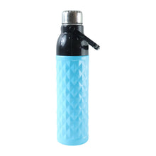 Plastic 1100 ML Approx Diamond Texture Sports Water Bottle (1 Pc) - justgrabit.in | Just Grab It