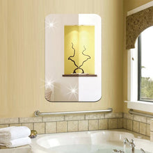 Plastic Square 3D Mirror Wall Stickers (1 Pc / 30x30 Cm) - justgrabit.in | Just Grab It