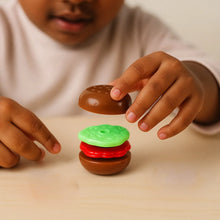 Mini Burger Shaped Toy for Kids (1 Pc) - justgrabit.in | Just Grab It
