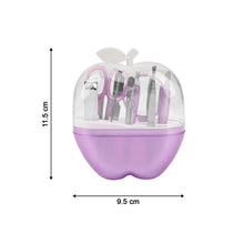 8 in 1 Apple Shape Manicure Set - Justgrabit Inc.
