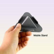 Pyramid Grey Mobile Stand with 3 Different Inclined Angles - justgrabit.in | Just Grab It
