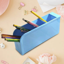 Multipurpose 4 Compartment Pen Holder Office Desktop (1 Pc) - justgrabit.in | Just Grab It