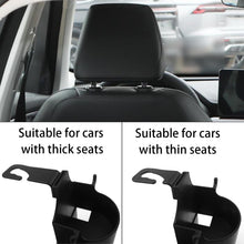 3 - in - 1 Car Headrest Backseat Organizer with Phone Holder & Hooks for Travel - justgrabit.in | Just Grab It