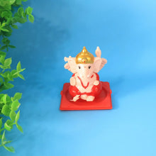 Decorative Small Lord Ganesh Idol in Transparent Case (1 Pc) - Justgrabit Inc.