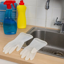 Medium Reusable Household Cleaning Gloves - (2 Pc / Set) - justgrabit.in | Just Grab It