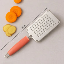 Supermom Stainless Steel Multipurpose Vegetable and Cheese Grater with Soft Grip Handle (1 Pc) - justgrabit.in | Just Grab It