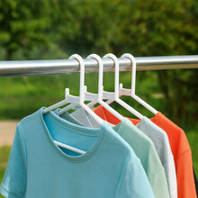 Plastic Clothes Hangers – Set of 6 - justgrabit.in | Just Grab It
