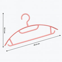 Ganesh Set of 6 Durable Plastic Cloth Hangers - Justgrabit Inc.