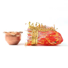 vastu Kalash Pooja Decorative Copper - Style Kalash - (1 set) - justgrabit.in | Just Grab It