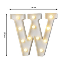 W Shaped LED Decorative Night Light (1 Pc) - justgrabit.in | Just Grab It
