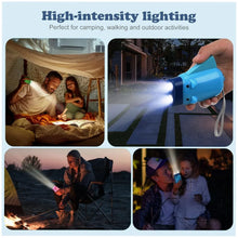 2 - LED Hand Press Torch – Battery - Free Hand Crank Flashlight - justgrabit.in | Just Grab It