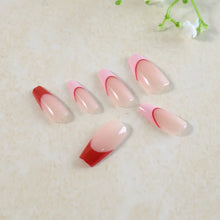 Elegant Nude Glossy Artificial Nail Tips fake nails (24 Pc Set) - justgrabit.in | Just Grab It