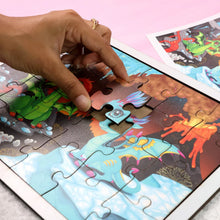 Educational Wooden Jigsaw Puzzle Board - (Mix Design / 1 Pc) - justgrabit.in | Just Grab It