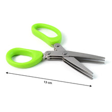 Premium 3 - Blade Multipurpose Kitchen Scissors with Cleaning Comb - justgrabit.in | Just Grab It