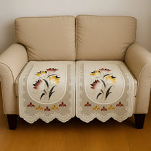 Floral Sofa Protector Runner - (1 Pc / 220x27 Inch) - justgrabit.in | Just Grab It