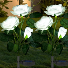 Solar Powered Decorative Garden Flower Lights Set of 2 - justgrabit.in | Just Grab It