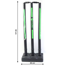 Cricket Stump Set with Heavy Base Stand (1 Set) - justgrabit.in | Just Grab It