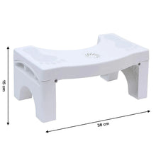 Plastic Non - Slip Folding Toilet Squat Stool - Justgrabit Inc.