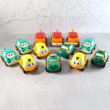 Cartoon Pull - Back Car Toy Set for Kids (12 Pc) - justgrabit.in | Just Grab It