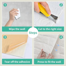 Wallpaper 3D Foam Wallpaper Sticker Panels (70 x 76 Cm / 1 Pc) - justgrabit.in | Just Grab It