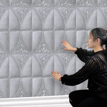 Wallpaper 3D Foam Wallpaper Sticker Panels (60 x 60 Cm / 1 Pc) - justgrabit.in | Just Grab It