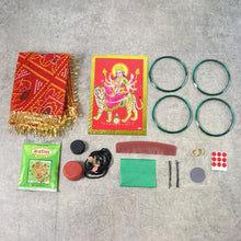 Mataji Shringar Box Complete Puja & Decoration Kit - justgrabit.in | Just Grab It