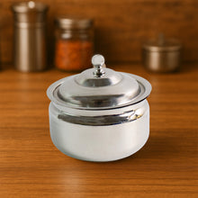 Premium Stainless Steel Ghee Pot (1 Set) - justgrabit.in | Just Grab It